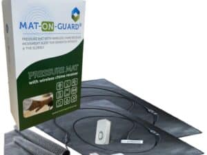Floor Sensor Pressure Mat Alarm IP200D with Wireless PLUG-IN RECEIVER - DOUBLE EXIT